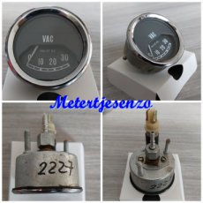 2227 AC vacuummeter 0 – 30 ins of hg (1Bar) 52mm nr2227